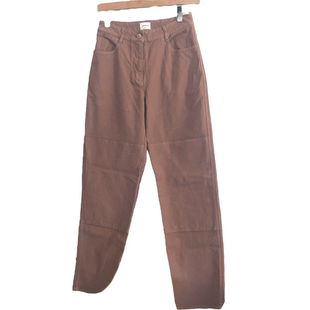 Wilfred Free Straight‎ Leg Jeans Mauve Pink Size 2